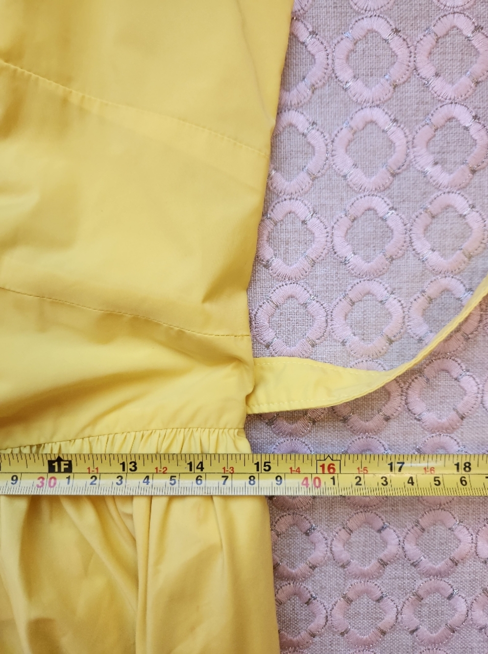 Toccin Women's Twist Front Dress in Yellow, Size 8, $445 - Picture 11 of 15